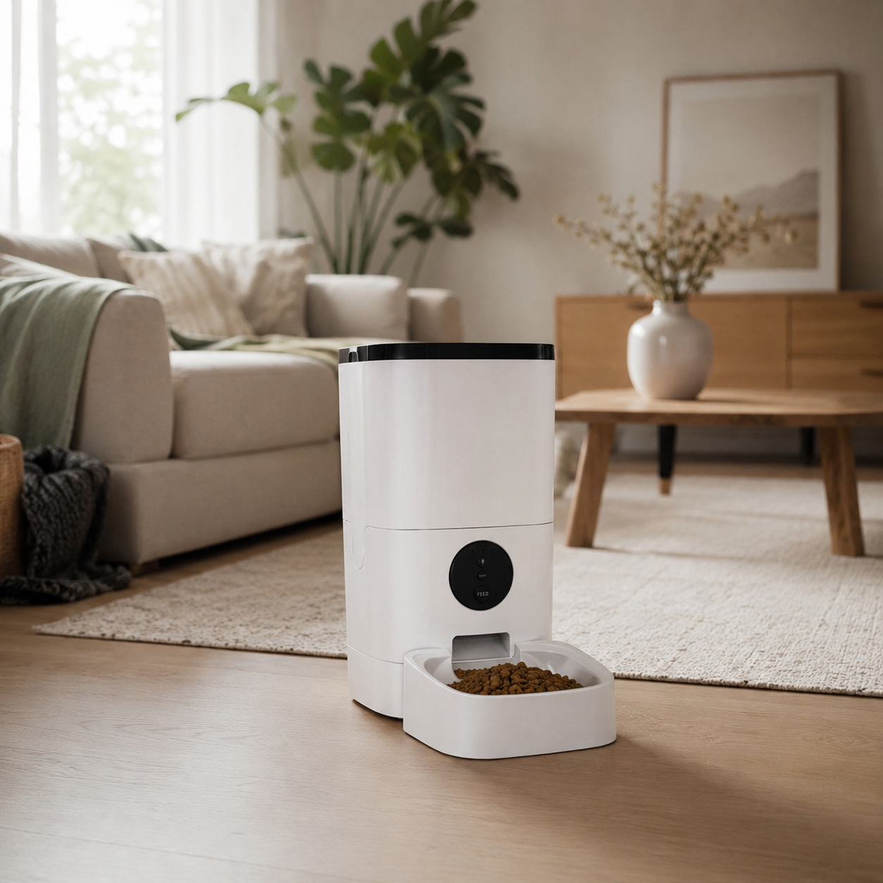 SmartPet™ 6L Automatic Pet Feeder with HD Camera & App Control